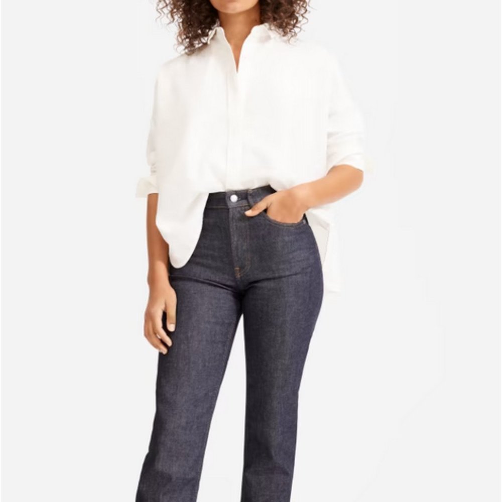 Everlane High Rise Straight Jean